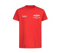 Raheem Sterling Logo Kids T-Shirt - Red / 9-11 years