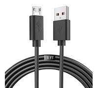 Rahhaze Replacement Micro USB Charging Cable Cord for Simple Human Mirror Compatible with Simplehuman Mirror 5" 8" Round Lighted Makeup Mirror (5FT)