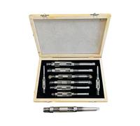 Rahish Tools Adjustable Hand Reamer Tool H4 to H12 Sizes - 15/32" to 1-3/16” Reaming Tool for Precise Hole Finishing with Carbon Steel Blades - Hand Tools Reamers for Metal & Wood - 11.90mm - 30.16mm