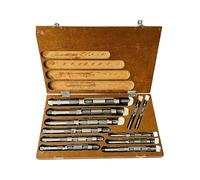 Rahish Tools Adjustable Hand Reamer Tool H4 to H14 Sizes - 15/32" to 1-1/2” Reaming Tool for Precise Hole Finishing with 6 Carbon Steel Blades - Hand Tools Reamers for Metal & Wood - 11.90mm - 38.10mm
