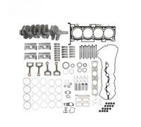 RAHONWHQB Engine Rebuild Overhaul Crankshaft Con Rods Bolts Engine Gasket Set Piston Rings Compatible With G4KJ 2.4L
