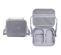 RAHONWHQB Protective EVA Carrying Case Compatible with 3 Pro Accessories Storage Bag Hard Box Compatible with 3 Pro Portable Devices(for RC-N1)
