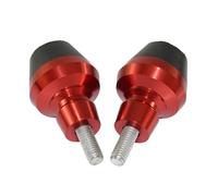 RAHONWHQB Universal Motorcycle Bracket M6 2pcs 1pair License Plate Holder Frame With Nuts Screws Tail Tidy Compatible With Most Bikes(Red)