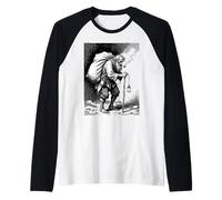 Rahovart Lanterns of the Long Road Raglan Baseball Tee