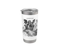 Rahovart The Avalanche King Awakens Stainless Steel Insulated Tumbler