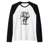 Rahovart The Journey Never Rests Raglan Baseball Tee
