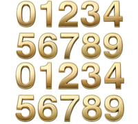 RAHYMA Gold Mailbox Numbers, 2 Inch Door Address Number Sticker for Hotel Room, Apartment, Office, Decoration Project, Pack of 20./1 (Color : Grey, Size : 2In-1 Set)