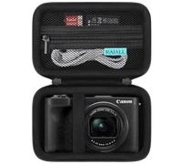 RAIALL Carrying Case for Canon PowerShot V1 Digital Camera, PowerShot V1 Vlogging Camera Travel Hard Bag, Protective Storage Cover Holder for Batteries, SD Card, Cable and Memory Card Reader, Black