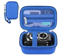 RAIALL Carrying Case for Kodak PIXPRO WPZ2 Rugged Waterproof Digital Camera, Underwater Photography Camera Hard Travel Bag, Mesh Pocket for Battery, USB Cable and SD Card, Blue