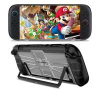 RAIALL Case for Nintendo Switch 2 Game Console (2025), Protective Cover for Nintendo Switch 2nd Generation Console and Joy-Con Controller Accessories, Shock-Absorption & Anti-Scratch, Black