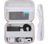 RAIALL Hard Case for Anker Prime 240W 8-in-1 Charging Station/Anker Prime 160W 14-Port Docking Station, Protective Travel Storage Bag for Charger, USB Cables and Other Accessories, White (Case Only)