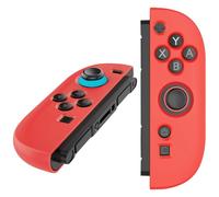 RAIALL Soft Replacement Shell Case for Nintendo Switch 2 Joy Con Controllers, TPU Protective Cover for Switch 2 Joy Cons Handheld Controller, Red