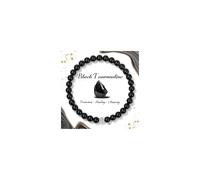 Raicegs - 4 6 8mm Bead Bracelets Healing Crystal Bracelet for Women Men Stretch Bracelet Handmade Spiritual Jewelry Reiki, 6 mm, Stone, Not a gemstone