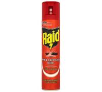 Raid 3 x Ant and Cockroach Killer spray kills most insects long protection