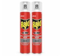 Raid Ant & Cockroach Killer Aerosol Spray Duo Pack 2x300ml