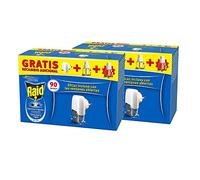 Raid ® Electric Liquid 90 Nights, Pack of 2 Units - Plug Anti Common Mosquitoes and Tiger with Applicator and 2 Refills of 45 Nights