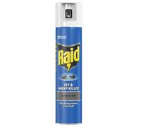 Raid Fly & Wasp Killer Spray Treatment Rapid Action 300Ml X 1