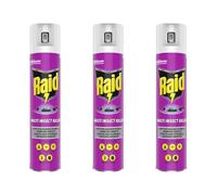 Raid Multi-Insect Killing Aerosol Spray, 300ml, Pack of 3