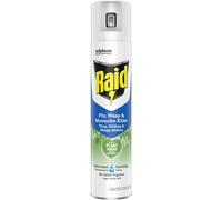 Raid Plant Based Wasp & Mosquito Killer, Aerosol Fly Killer Spray For Indoor Use, Made with Naturally Derived Botanical Ingredients, 300 ml