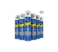Raid Rapid Action Fly & Wasp Killer, Fly Killer Spray For Indoor Use, Pack of 6 (6 x 300ml)