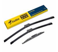 RaidBee Silicone Wiper Blade,3 Set Silicone Quiet Windshield Wiper blades Automotive Replacement for 2015-2021 Chevrolet Chevy trax Front & Rear Windshield Wiper Hook 26"+14"+10-1