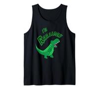 Raiden I’m Rrraiden Cute T-Rex Dino Roar Name for Kids Tank Top