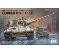 ライフィールドモデル Raifield Model RFM5138 1/35 Sd.Kfz.182 VI Tank King Tiger Ardennes 1944 Upgraded Plastic Model