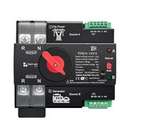 Rail ATS timer 230V Dual Power Automatic Transfer Electrical Selector Switch Uninterrupted 2P 125A(125A)