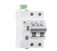 Rail Auto Circuit Breaker Recloser Mini Breaker GRD9L-R GYM9 2P MCB 6KA Smart MCB 1Pcs(GYM9-2P-MCB-16A,GRD9L-D-DC12V)