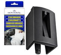 Rail Back Stop for Dishwasher Lower Basket with Original Code C00386600 C00256873 488000386600 482000021986 for Whirlpool for Bauknecht for Indesit for Philips for Ariston - MONTERAL