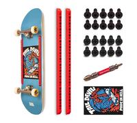 Rail Devils Sparking Skateboard Rails by Tail Devil | Skateboarding Deck Rails with Infused Flints for Sparks | Cool Spark Effect During Boardslides | Ultimate Skateboarder's Accessory