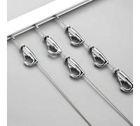 Rail Hanging Pictures Painting Exhibition Museum School Invisible Painting Hanger Track, Home Murals Hanger Kit with Tracks, Painting/Drawing Photo Display Bar,25in(63.5cm) Track