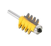 Rail Reversible Finger Joint Cutter for Woodwork Power Tools, Industrial Cone Tenon Glue Router Bit 1piece(8mm)