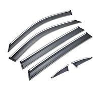 Rail Roof Rack For Skywell ET5 2020 2021 2022 2023 Car Accessories Window Visor Vent Shade Rain Sun Wind Guard Deflectors Roof Bars(6 pieces)