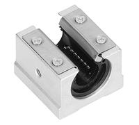 Rail Slider High Accuracy Low Noise Smooth Movement Linear Bearing for Household Appliances Industrial Machinery Auto Parts Pumps Aluminum Alloy 44x44x32mm 151g