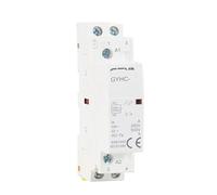 Rail type household modular Contactor- 2P 16A 20A 25A 2NC 2NO 1NO1NC 50/60Hz automatic AC Contactor-(2P 16A 2NC 220V)