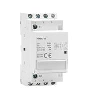 Rail Type Household Modular Contactor 50/60Hz Automatic AC Contactor(4P 25A 4NO)