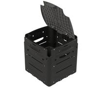 RAILBLAZA Gear Hub Kayak Fishing Crate - with 4 Internal Rod Holders, Storage for 8 TackleBoxes, Premium Kayak Crate with Rod Holders and Lid