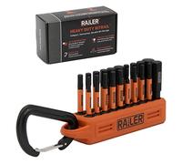 Railer Allen Wrench Hex Bit Set 2 Inch Impact Driver 20pc Hex Bit Set with A Bit Holder & Carabiner. Premium S2 Steel, Ideal for Furniture Screws