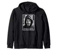 RAILGUN - Private Anonymous, Zero-Knowledge Cryptography Zip Hoodie