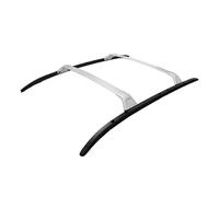 Railing Bar 4PCS Aluminum Roof Rail Racks Cross Bars Kit For Mazda For CX-9 2017-2023 Cargo Luggage Black RR + Silver CB Universal Roof Bars