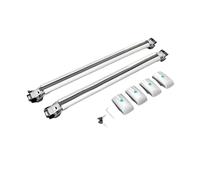 Railing Bar 70kg Loading Capacity Lockable Roof Rack Crossbar For BYD For Shark 2024 2025 Luggage Roof Rack Cross Bars Universal Roof Bars(Silver)