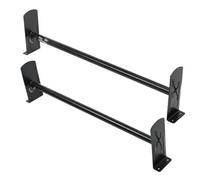Railing Bar Van Roof Ladder Rack 2/3 Bars Alloy Steel Roof Racks 500/750 LBS Rain-Gutter Roof Rack Ladder Rack Universal Roof Bars(2 pcs)