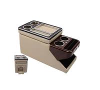 Railing Box Set FOR Toyota For Procace For Verso 2017 16-23 Row Front Business Armrest Central Store Business Car Mobile(C beige)