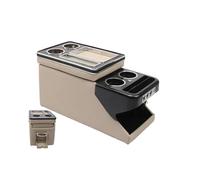 Railing Box Set FOR Toyota For Procace For Verso 2017 16-23 Row Front Business Armrest Central Store Business Car Mobile(B beige)