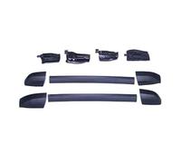 Railing Roof Bars For Toyota For Highlander 2009-2014 Rails Bar Luggage Carrier Bars Top Racks Rail Accessories Aluminum Alloy Car Roof Rack Cross Soft Roof Rack(Black)