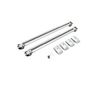 Railing Roof Bars For Toyota For Tacoma 2024 2025 The Cargo Carrier Rooftop Luggage Rail Crossbars Roof Rack Cross Bar Roof Racks(Silver set)