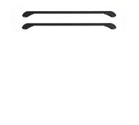 Railing Roof Bars Universal Vehicle Roof Rack With Locking Mechanism Aluminum Material Adjustable Rain Trough Distance luggage rack crossbar