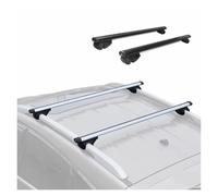 Railing Roof Rack Cross Bars 120 Or 135CM Universal Car With Roof Rack SUV Crossbars For Kayak Snowboarding 2PCS(BLACK 1.35M)