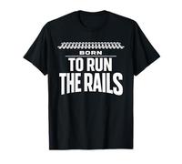 Railroad Conductor Freight Conductor Rail Yard Train Crew T-Shirt
